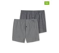 Schiesser 2er-Set: Boxershorts in Grau - Größe 3XL | Herren Waesche