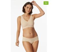 Schiesser 2er-Set: Pantys in Beige - Größe 36 | Damen Unterteile