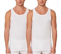 Schiesser 2P 95-5 Organic Cotton Athletic Shirt Weiß Ökologische Baumwolle X-Large Herren