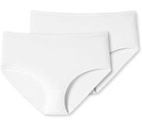 Schiesser 2P 95-5 Organic Cotton Midi Briefs Weiß Baumwolle Small Damen