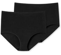 Schiesser Maxislips 2er-Pack Organic Cotton schwarz - 95/5 46