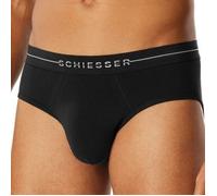 Schiesser 2P Cotton Flex Rio Briefs Schwarz Baumwolle XX-Large Herren