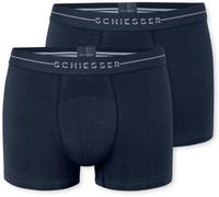 Schiesser 2P Cotton Flex Trunks Marine Baumwolle X-Large Herren