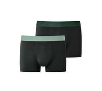 Boxershorts SCHIESSER ""95/5"" Gr. 7, schwarz (918, schwarz, grün, hellgrün) Herren Unterhosen (26364439-7) 918, schwarz, grün, hellgrün