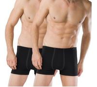 Schiesser 2P Essentials Boxer Briefs Schwarz Baumwolle XX-Large Herren