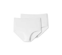 Schiesser Maxislips 2er-Pack Organic Cotton weiß - 95/5 44