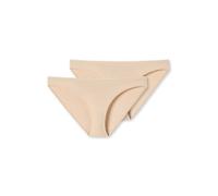 Schiesser 2er-Pack Slips Damen beige, 46