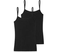 Schiesser Spaghettitop Damen schwarz, 48