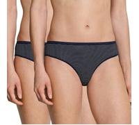 Schiesser 2P Modal Essentials Tai Briefs Dunkelblau 42 Damen