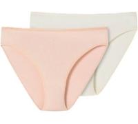 Schiesser 2P Modal Essentials Tai Rosa/Weiß Modal 44 Damen