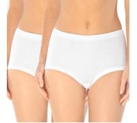 Schiesser Taillenslip 2er Pack - Damen - 2x weiß in Größe 50