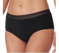 Schiesser 2P Secret Care Panties Schwarz 50/52 Damen