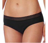 Schiesser 2P Secret Care Slips Schwarz 34/36 Damen