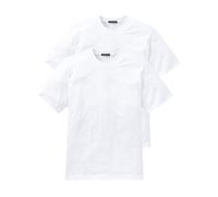 SCHIESSER American T-Shirt Rundhals Doppelpack Uni weiß 208150/100 XXXL