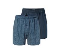 Weiter Boxer SCHIESSER "Boxershorts Multipacks", Herren, Gr. 6, 928, sonstiges, Single Jersey, Obermaterial: 100% Baumwolle, weit, Unterhosen, ideal als Geschenk, mit Eingriff (67059610-6) 928, sonsti