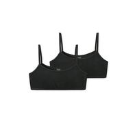 SCHIESSER - 2PACK Bustiers schwarz - Gr. - 140