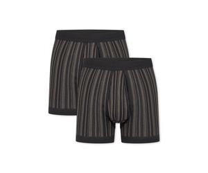 SCHIESSER - 2PACK Hose kurz schwarz - Gr. - 5