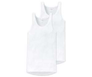 SCHIESSER - 2PACK Jacke 0/0 weiss - Gr. - 8