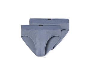 SCHIESSER - 2PACK Rio-Slip blaugrau - Gr. - 8