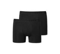Schiesser Schüler Jungen 2er Pack Shorts schwarz 173534-000 - 176
