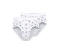 Schiesser 2P Essentials Sport Briefs With Fly 3XL Weiß Baumwolle 3XL Herren