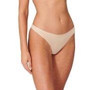 Schiesser Damen String 174293-410 - 2er-Pack Bio-Baumwolle 95%/5% Elasthan Sand Gr. 34