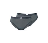 Schiesser Damen Tai-Slips Modal Essentials 2er-Pack nachtblau, Größe 40