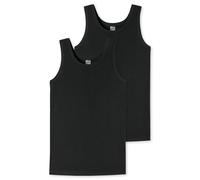 SCHIESSER - 2PACK Tanks schwarz - Gr. - 176