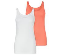 Schiesser Damen 2 Pack Trägertop Bio Baumwolle-95/5 Organic Unterhemd, Sortiert 12_178019, Gr. 44 (2er Pack)