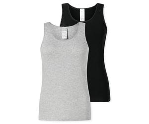 SCHIESSER - 2PACK Trägertop sortiert 2 - Gr. - 40