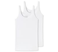 SCHIESSER - 2PACK Trägertop weiss - Gr. - 48