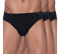 Schiesser 3-er Set Mini Slip Schwarz