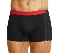 Boxershorts SCHIESSER "95/5 Multipacks", Herren, Gr. 5, sortiert 13, Single Jersey, Obermaterial: 95% Baumwolle, 5% Elasthan, figurbetont, Unterhosen, mit farblich abgesetztem, sportlichem Logo-Webgum