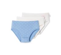 Schiesser 3 Pack Hüftslips höhere Passform Unterwäsche Feinripp - 100% Organic Bio Baumwolle - Größe 92 bis 140