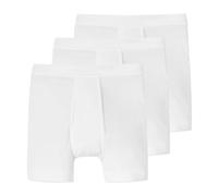 Schiesser 3er Pack Essentials Doppelripp - Herren - Long Short/Pant - Unterwäsche - Atmungsaktiv