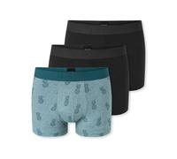 Schiesser 3er Pack Herren 95/5 Cotton Rio Slip Unterhosen Baumwolle | Sportlicher Webgummibund mit kontraststarkem Logo Bequeme Beinausschnitte Angenehm weich und formstabil
