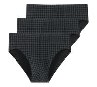 Schiesser 3er Pack Herren Cotton Casual Cotton Mini Slip Unterhosen | Mit überzogenem Bundgummi Mit Baumwolle Perfekt sitzende, elastische Single-Jersey-Qualität