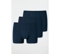 Schiesser 3er Pack Herren Panty Organic Cotton 95/5 Dunkelblau L