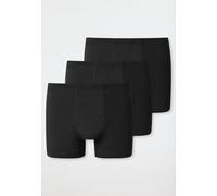 Schiesser 3er Pack Herren Panty Organic Cotton 95/5 Schwarz XXL