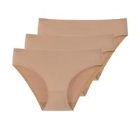 Schiesser 3er Pack Invisible Soft - Damen - Rio Slip - Unterhose - Lasercut-Abschlüsse