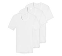 Schiesser 3er Pack Original Classics Doppelripp - Herren - Unterhemd/Shirt Kurzarm - Unterwäsche