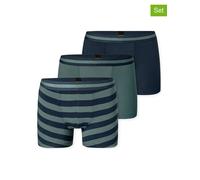 Schiesser 3er-Set: Boxershorts in Dunkelblau - Größe 152 | Herren Waesche