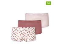 Schiesser Mädchen 3 Pack Shorts Hohe Passform - 95/5 Organic Bio Baumwolle Größe 92 Bis 140 Unterwäsche, Sortiert 9_181799, 140 EU