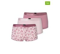 Schiesser Mädchen 3 Pack Unterwäsche Shorts weiches Bündchen - 95/5 Organic Bio Baumwolle - Größe 140 bis 193