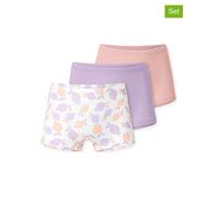 Schiesser Mädchen 3 Pack Unterwäsche Shorts hohe Passform - 95/5 Organic Bio Baumwolle - Größe 92 bis 140