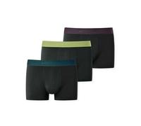 Schiesser Unterwäsche Boxershorts 95/5 Organic Cotton Webgummibund schwarz Herren - 3 Stück, Größe 6