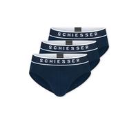 Schiesser Herren 3 Pack Slips Baumwolle Multipack - 95/5