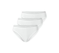 Rio-Slips 3er-Pack Spitze weiß - Modern Multipacks 40