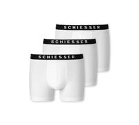 SCHIESSER - 3PACK Shorts weiss - Gr. - 8
