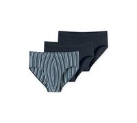 Schiesser Herren 3 Pack Unterwäsche Slips mit weichem Bund Bio Baumwolle Multipack - 95/5 Organic, Sortiert 8_180841, 6